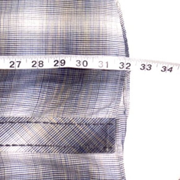 Cowboy Legend Men’s Western Gray Plaid Long Sleeve Pearl Snap Shirt – Size: L - Picture 6 of 10